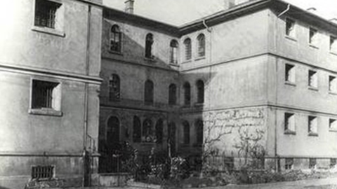 Hessisches Landesgerichtsgefängnis 1918/19 (Abriss 1970)