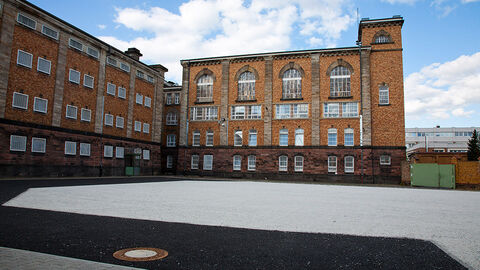 Frontansicht der JVA Butzbach