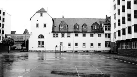 Frontansicht der JVA Dieburg