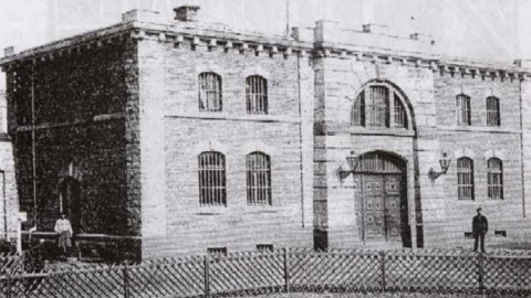 Torgebäude der JVA Butzbach um 1910 Torgebäude der JVA Butzbach um 1910