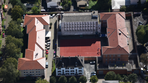 JVA Gießen von oben